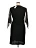 Connected Apparel Black Cocktail Dress Size 14 (petite) - photo 2