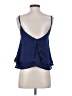 Valette 100% Polyester Blue Sleeveless Blouse Size XS - photo 2