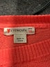 Crewcuts 100% Wool Orange Wool Pullover Sweater Size 10 - photo 3