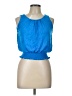 1.State Blue Sleeveless Blouse Size L - photo 1