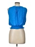 1.State Blue Sleeveless Blouse Size L - photo 2