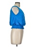 1.State Blue Sleeveless Blouse Size L - photo 4