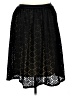 Bobeau 100% Polyester Black Casual Skirt Size L - photo 1