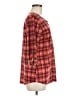 Great Northwest Indigo 100% Polyester Red 3/4 Sleeve Henley Size M - photo 4