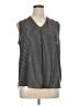 Worthington 100% Polyester Black Sleeveless Blouse Size XL - photo 1