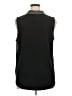 Worthington 100% Polyester Black Sleeveless Blouse Size XL - photo 2