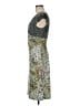 BCBGMAXAZRIA Paisley Floral Ivory Gray Cocktail Dress Size M - photo 5