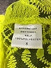 Peach 100% Polyester Yellow Short Sleeve Top Size S - photo 8