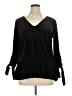 Halogen Black 3/4 Sleeve Top Size XL - photo 1