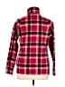Eddie Bauer 100% Polyester Plaid Red Pullover Sweater Size XL - photo 2