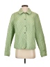 Briggs New York 100% Polyester Argyle Green Jacket Size L (petite) - photo 1