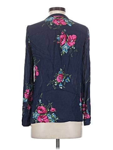 Joie Long Sleeve Silk Top (view 2)