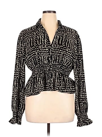Express Long Sleeve Blouse (view 1)