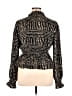 Express 100% Polyester Black Long Sleeve Blouse Size XL - photo 2