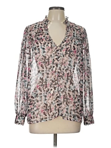 Reiss Long Sleeve Blouse (view 1)