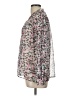 Reiss Silver Long Sleeve Blouse Size 10 - photo 5