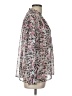 Reiss Silver Long Sleeve Blouse Size 10 - photo 4
