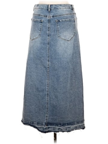 Kensie Denim Skirt (view 2)
