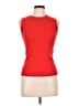 Ann Taylor Red Sleeveless T-Shirt Size M - photo 1