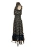 Aqua 100% Polyester Paisley Black Cocktail Dress Size S - photo 5