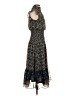 Aqua 100% Polyester Paisley Black Cocktail Dress Size S - photo 4