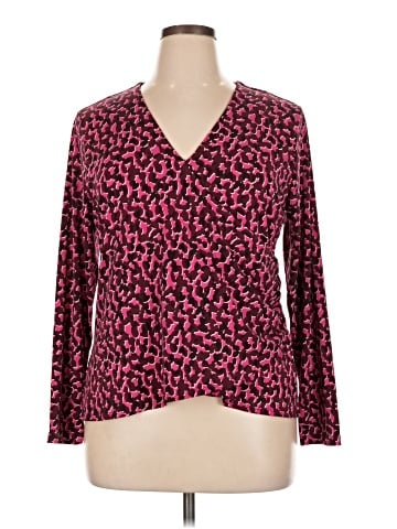 INC International Concepts Long Sleeve Blouse (view 1)
