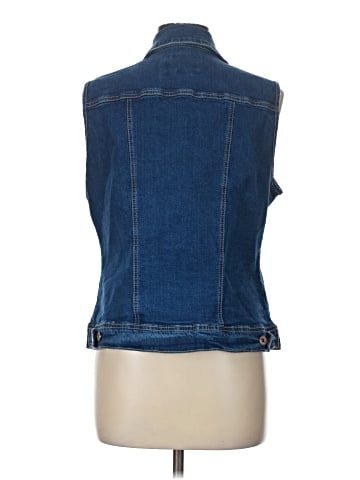 Live A Little Denim Vest (view 2)