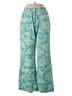 Lilly Pulitzer Paisley Blue Casual Pants Size 8 - photo 1