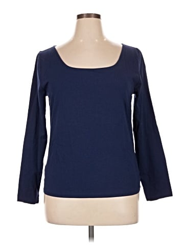Ann Taylor 3/4 Sleeve T-Shirt (view 1)