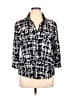 Covington Black 3/4 Sleeve Blouse Size XL Petite - photo 1