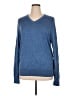 Banana Republic Blue Silk Pullover Sweater Size XL - photo 1