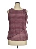 Worthington 100% Polyester Red Sleeveless Blouse Size XL - photo 1