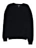 Lands' End 100% Cotton Solid Black Pullover Sweater Size 15 - 16 - photo 1