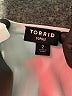Torrid 100% Polyester Ivory Tank Top Size 2X Plus (2) - photo 7