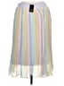 Torrid 100% Polyester Stripes Purple Casual Skirt Size 1X Plus (1) - photo 2