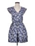 French Connection Paisley Blue Casual Dress Size 2 - photo 1