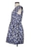 French Connection Paisley Blue Casual Dress Size 2 - photo 5