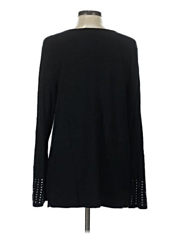 JM Collection Long Sleeve Top (view 2)