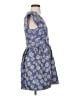 French Connection Paisley Blue Casual Dress Size 2 - photo 4