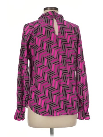 Trina Turk Long Sleeve Silk Top (view 2)