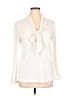 Robert Kitchen Ivory 3/4 Sleeve Blouse Size XL - photo 1
