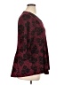 Notations Burgundy 3/4 Sleeve Blouse Size 1X - photo 4