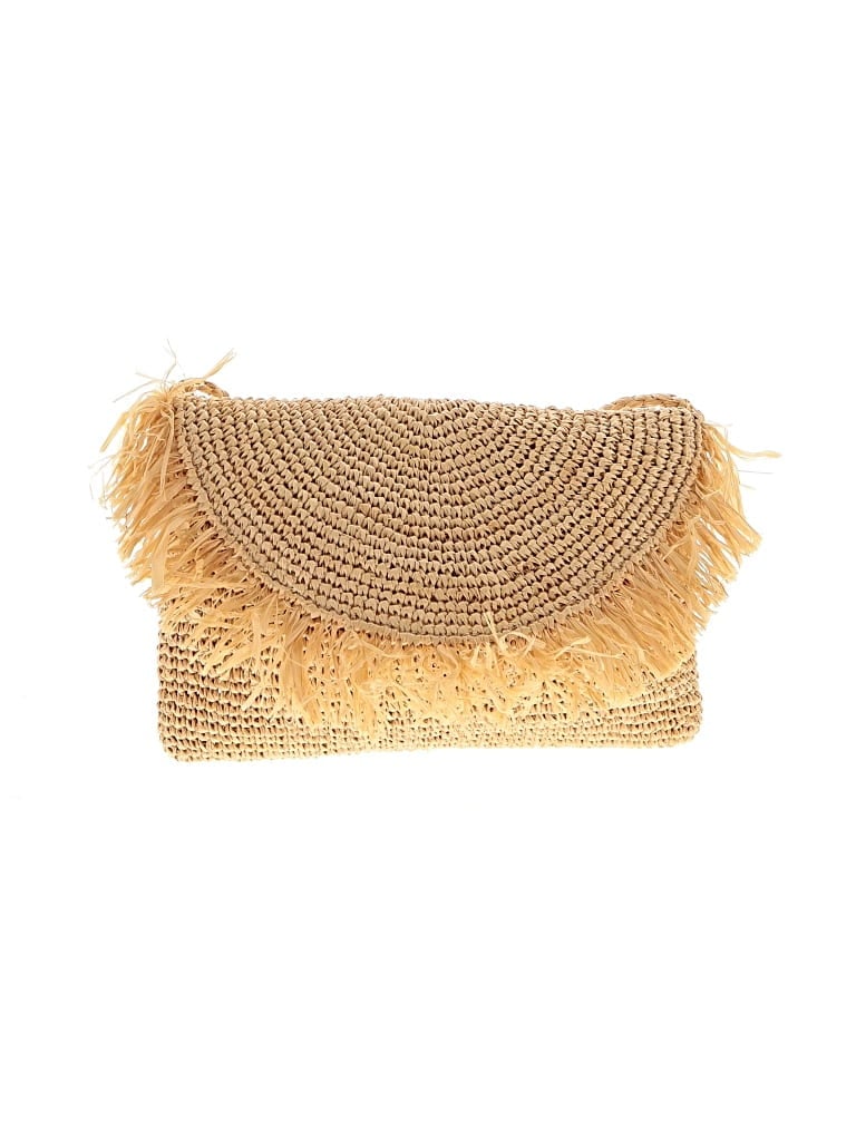 Pre-owned Mar Y Sol Crossbody Bag In Gold