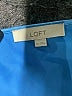 Ann Taylor LOFT 100% Polyester Blue Sleeveless Blouse Size XXL - photo 7