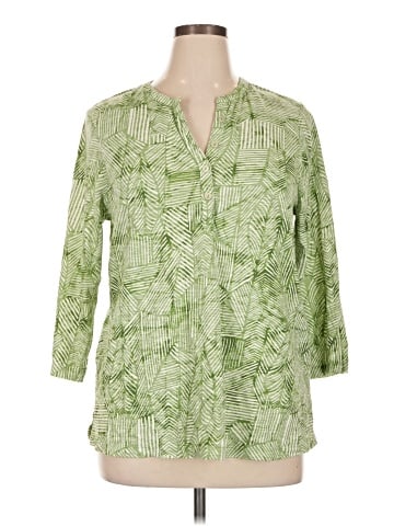 Chico's 3/4 Sleeve Blouse (view 1)