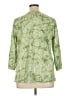 Chico's Green 3/4 Sleeve Blouse Size XL (3) - photo 2
