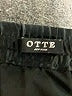 Otte 100% Polyester Metallic Silver Casual Pants Size S - photo 7