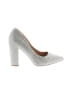 Madden Girl Silver Heels Size 8 - photo 1