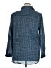MICHAEL Michael Kors 100% Cotton Polka Dots Blue 3/4 Sleeve Button-Down Shirt Size XL - photo 2