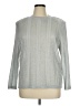 Rochelle California Metallic Silver Pullover Sweater Size XL - photo 1